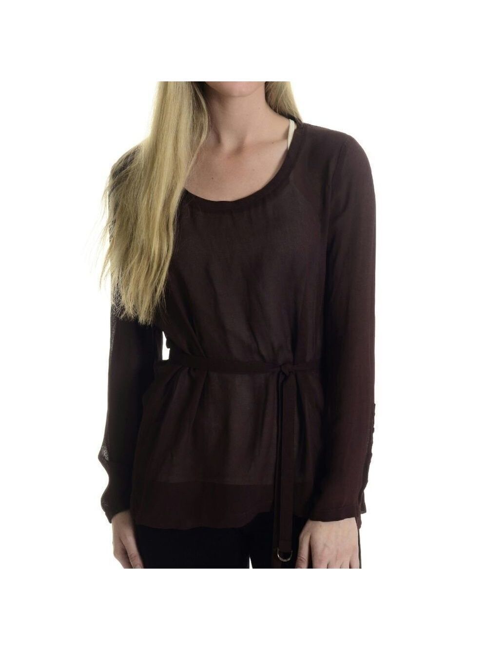 Club Monaco Semi-Sheer Rayon Blouse